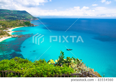 Cape Capo Vaticano aerial panoramic view, Calabria, Southern Italy Cape Capo Vaticano aerial panoramic view, Calabria, Southern Italy 83554560