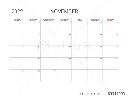 Calendar template for planners. Calendar 2022. Calendar template for planners. Calendar 2022. 83554963