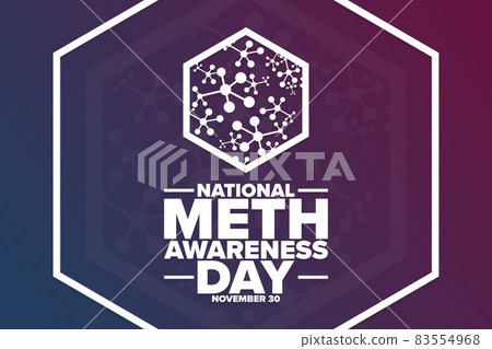 National Meth Awareness Day. November 30. Holiday concept. Template for background, banner, card National Meth Awareness Day. November 30. Holiday concept. Template for background, banner, card 83554968