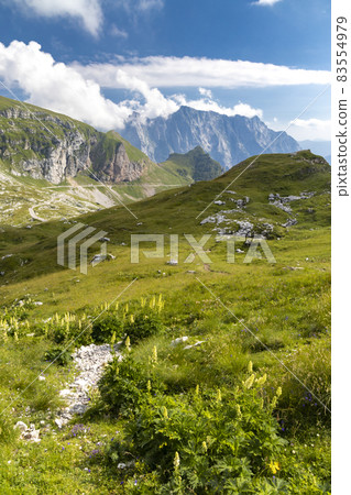 Mangart mountain,  Triglav national park, Julian Alps, Slovenia 83554979
