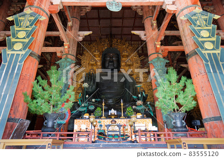 奈良東大寺大佛殿 83555120
