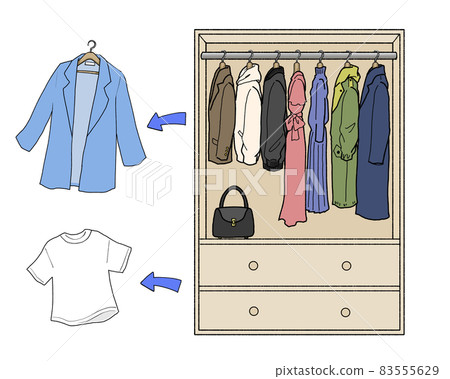 Closet_wardrobe 和衣服的安排 Closet_wardrobe 和衣服的安排 83555629