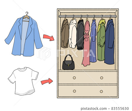 Closet_wardrobe and clothes storage 83555630