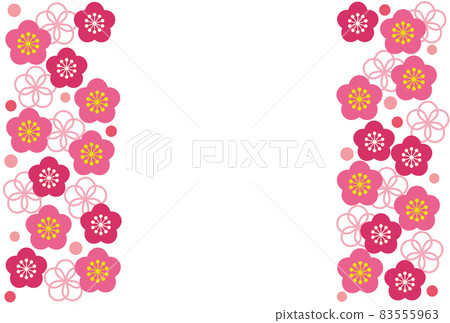 Plum blossom frame 83555963