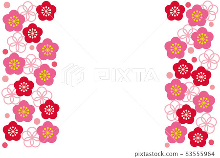 Plum blossom frame 83555964