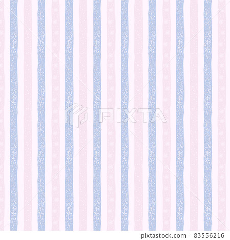 Seamless repeating winter pattern with abstract stripes in pink- gray color 83556216