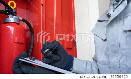 Fire extinguisher inspection image 83556823