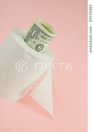American dollar bill, saving concept 83556862