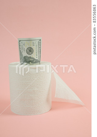 American dollar bill, saving concept American dollar bill, saving concept 83556863