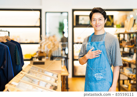 Clerk, part-time job, customer service, apparel, casual 83559111