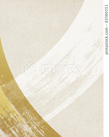 Simple Japanese-style background material of Japanese paper and gold leaf Simple Japanese-style background material of Japanese paper and gold leaf 83560351