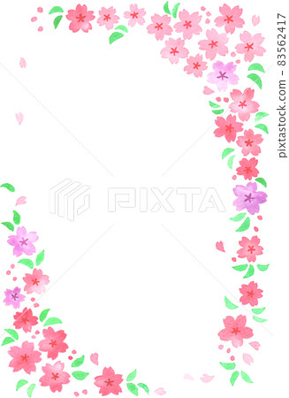 櫻桃明信片框架垂直 83562417