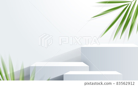 Cosmetic on background and premium podium display for product presentation branding and packaging . Stage background for natural product display. vector design Cosmetic on background and premium podium display for product presentation branding and packaging . Stage background for natural product display. vector design 83562912
