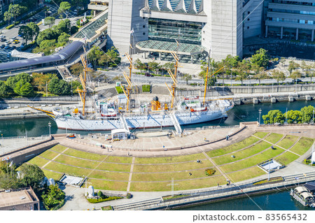 [Kanagawa Prefecture] Yokohama Minatomirai sailing ship Nippon Maru 83565432