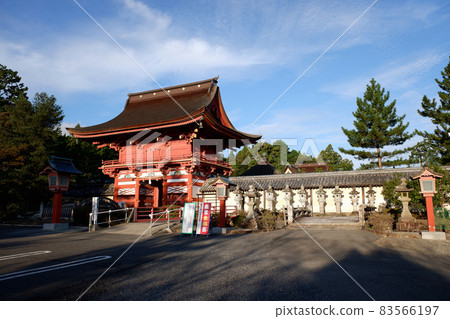 Gifu Prefecture Nangu Shrine Tower Gate 83566197