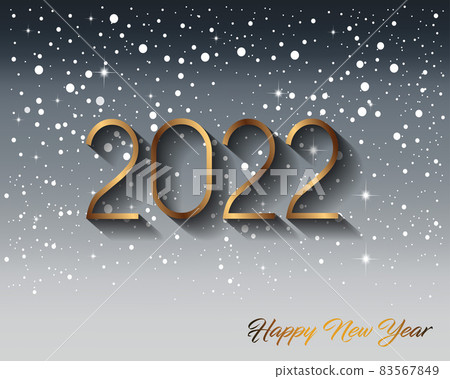 2022 Happy New Year background. 83567849