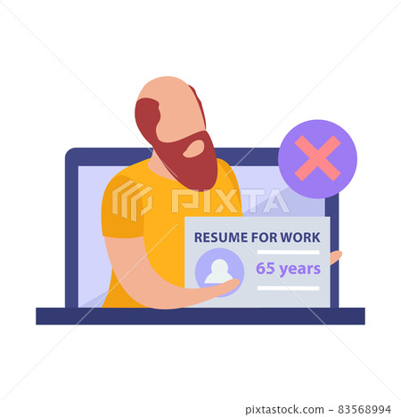 Elderly Work Discrimination Composition 83568994