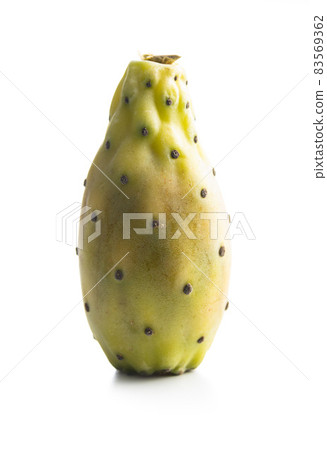 Raw prickly pears. Opuntia or indian fig cactus. 83569362