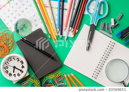 Image of office supplies, stationery, etc. 83569651
