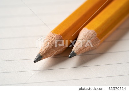 Pencil and note 83570514