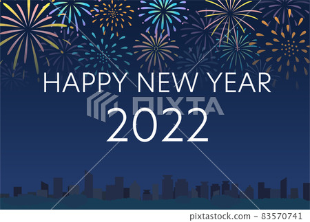 2022 年新年賀卡插圖 83570741