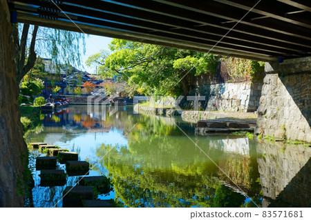 Omihachiman Hachimanbori Meiji Bridge 83571681