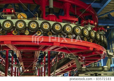Tanigawadake Ropeway Mechanical Ropeway Platform [Gunma Prefecture, Tone District, Minakami Town] 83572183