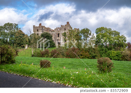 The remains of Raphoe castle in County Donegal - Ireland The remains of Raphoe castle in County Donegal - Ireland 83572909