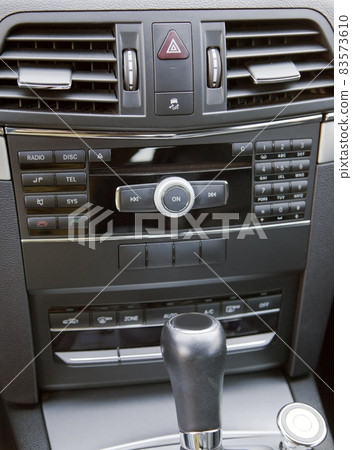 Control panel for music and phone in the car 83573610