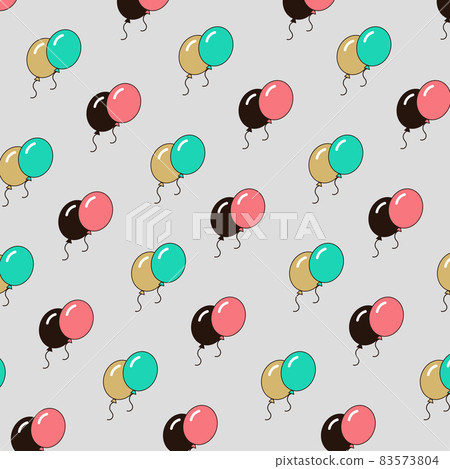 Balloon design pattern background... - Stock Illustration [83573804 ...