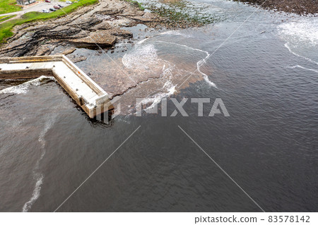 The Easky pier next to the Castle in County Sligo - Republic of Ireland The Easky pier next to the Castle in County Sligo - Republic of Ireland 83578142