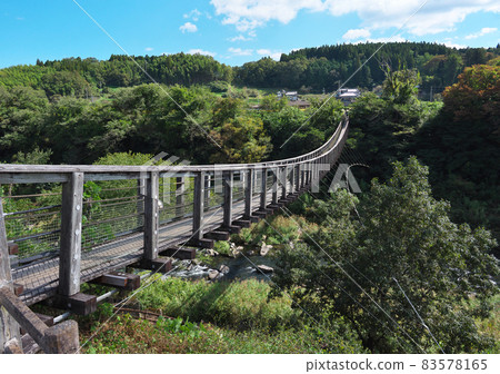 大分縣豐後野市原尻瀑布瀧見橋 大分縣豐後野市原尻瀑布瀧見橋 83578165