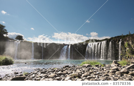 Oita prefecture Bungoono Onsen Hatassis Waterfall 83578336