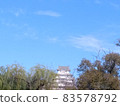 Himeji Castle on a sunny day 83578792
