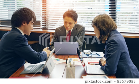 Business group meeting in the office 83579085