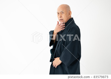 日式服裝老人和服 83579873