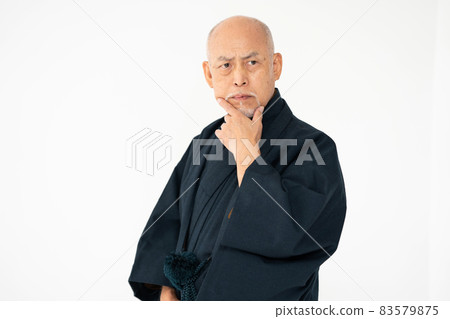 日式服裝老人和服 83579875