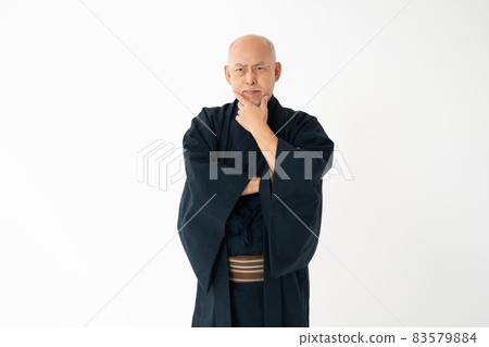 日式服裝老人和服 83579884