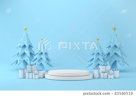 2022 font, A Santa Claus hat, gift box, christmas tree At Christmas and New Year on a black background 2022 font, A Santa Claus hat, gift box, christmas tree At Christmas and New Year on a black background 83580519