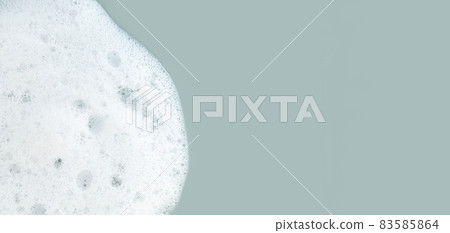 bubble foam soap shampoo cleanser or detergent background 83585864