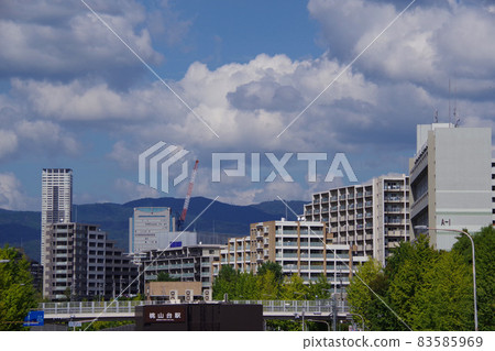 Senri New Town High-rise Condominium Cityscape Osaka Prefecture Harmony with Nature 83585969