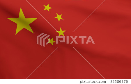China flag waving china national flag background 83586576