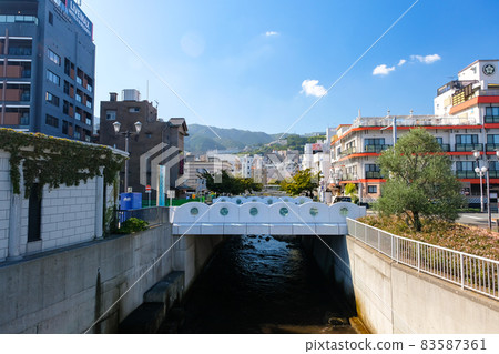 Atami City, Shizuoka Prefecture Itokawa and cityscape Atami City, Shizuoka Prefecture Itokawa and cityscape 83587361