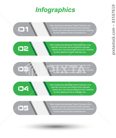 Infographics banners for web layout. Infographics banners for web layout. 83587619