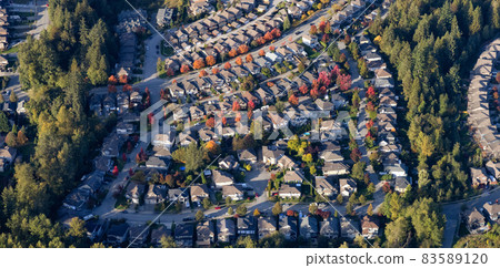 Residential Homes in Maple Ridge City in Greater Vancouver, British Columbia, Canada Residential Homes in Maple Ridge City in Greater Vancouver, British Columbia, Canada 83589120