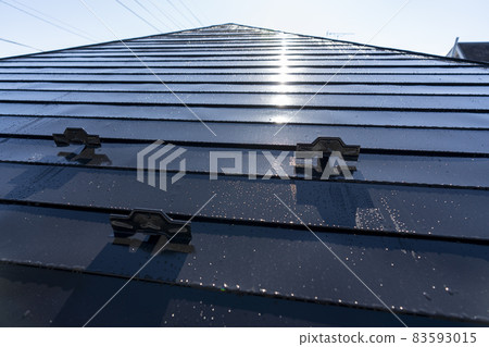 Black roof after painting Black roof after painting 83593015