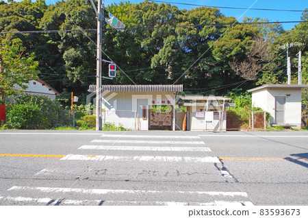 山口縣下關市JR西日本最西端的梅河頭站 山口縣下關市JR西日本最西端的梅河頭站 83593673
