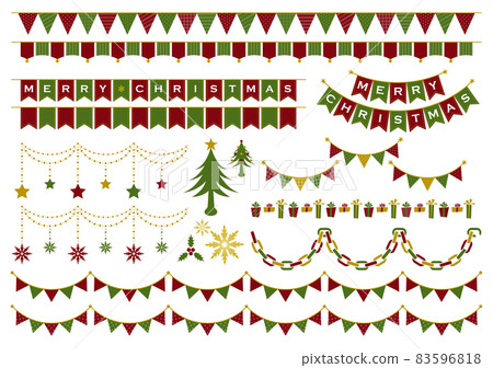 Garland Christmas decoration (chic) 83596818