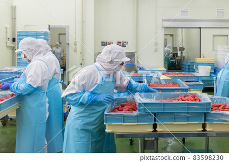 Food processing factory for spicy cod roe Food processing factory for spicy cod roe 83598230