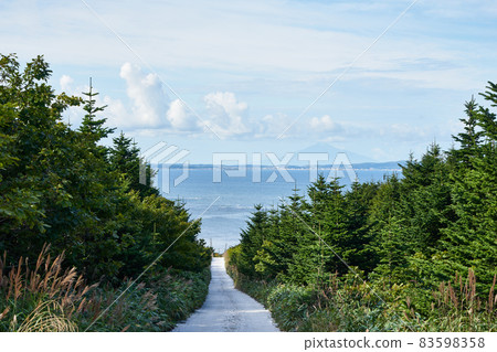 Wakkanai City, Hokkaido White Road and Soya Bay 83598358